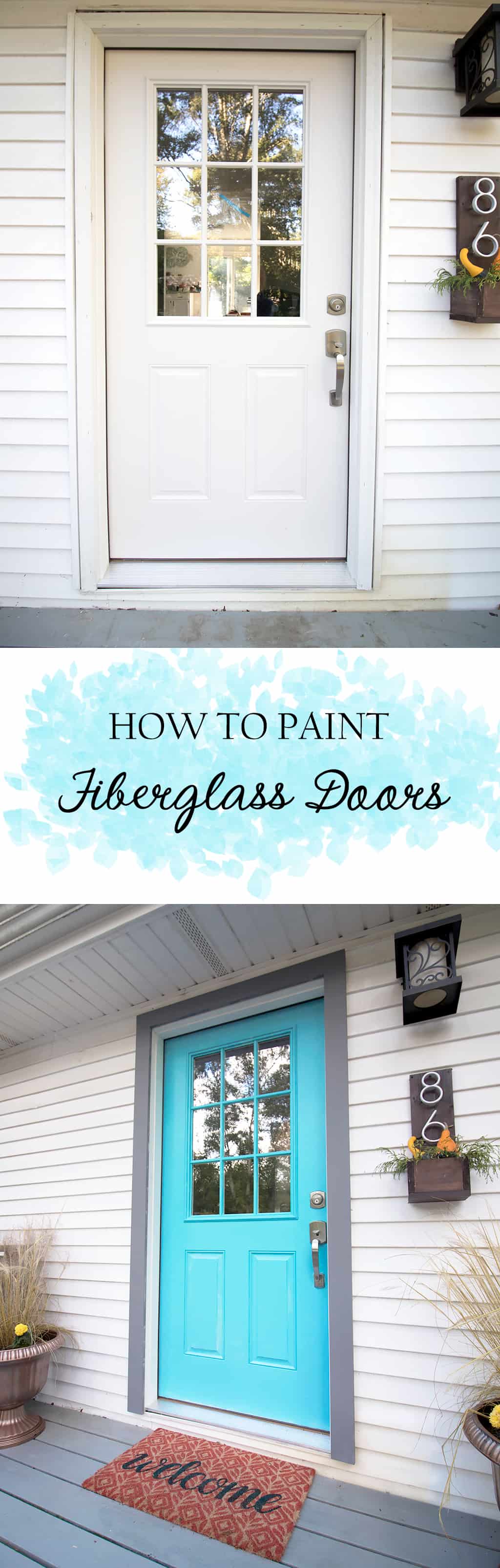 How to Paint Fiberglass Doors