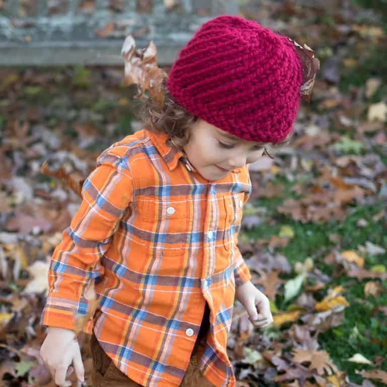 Cranberry Swirl Hat Knitting Pattern -