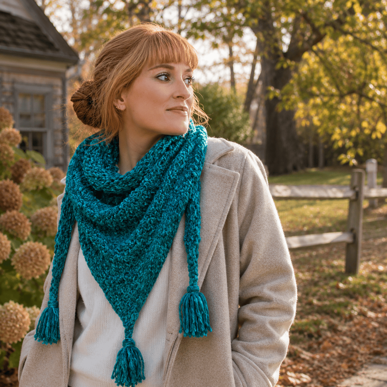 Easy Triangle Scarf Knitting Pattern (Beginner-Friendly Cozy Wrap You’ll Love)