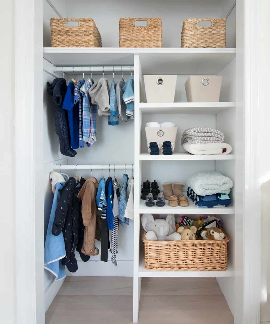 Nursery Closet Makeover