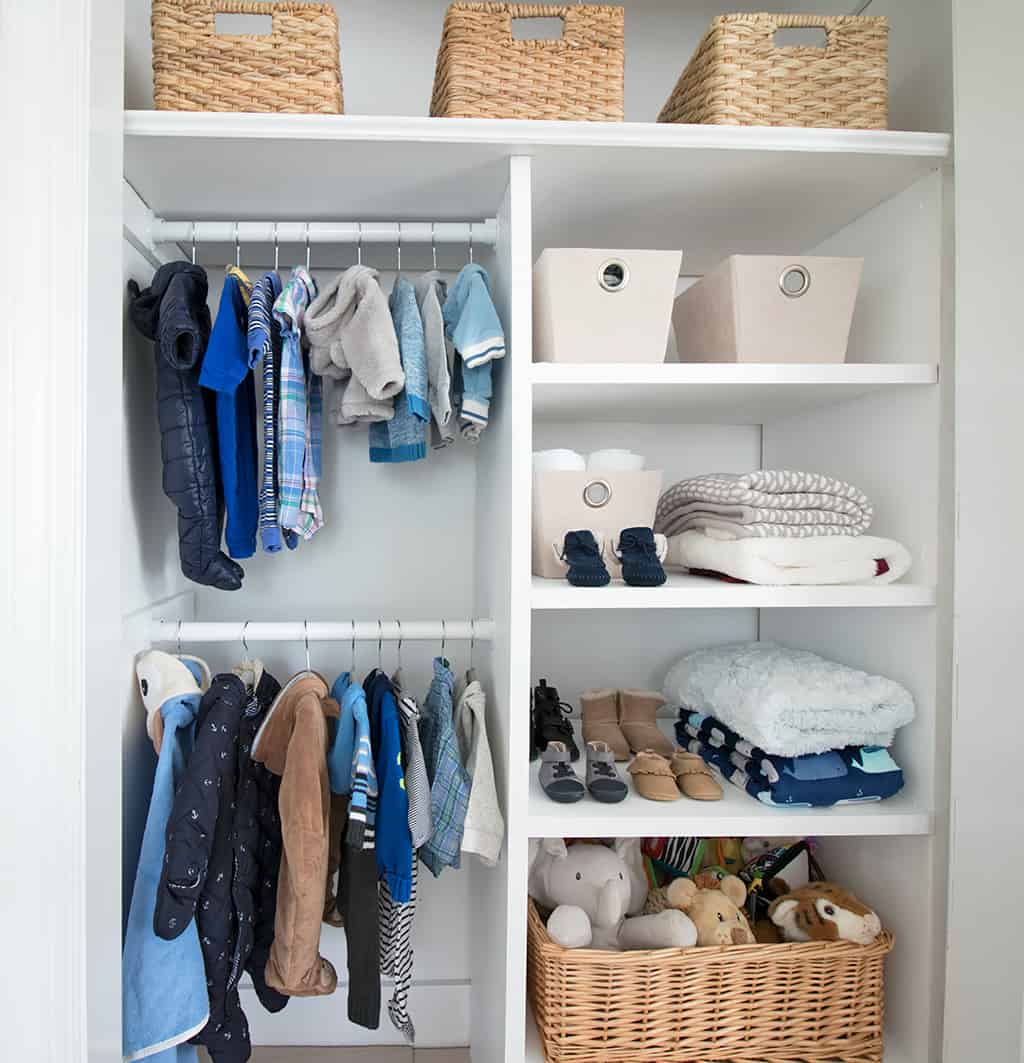 Nursery Closet Makeover