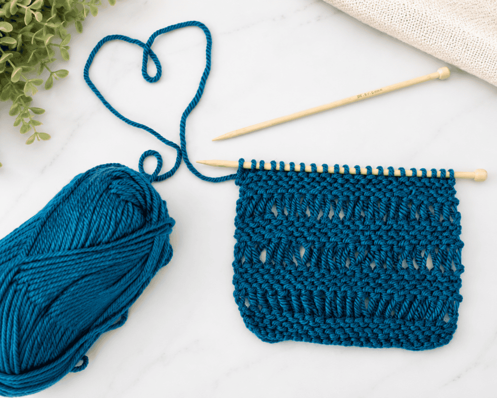 How to Knit the Drop Stitch (Easy Beginner-Friendly Knitting Tutorial + Video)
