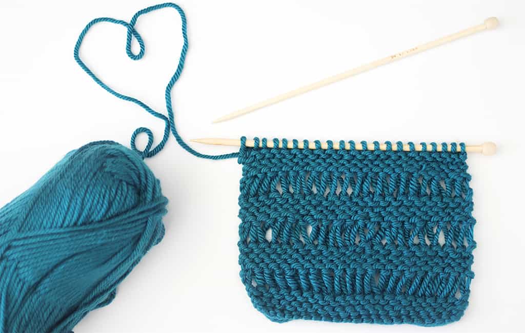 How to Knit the Drop Stitch