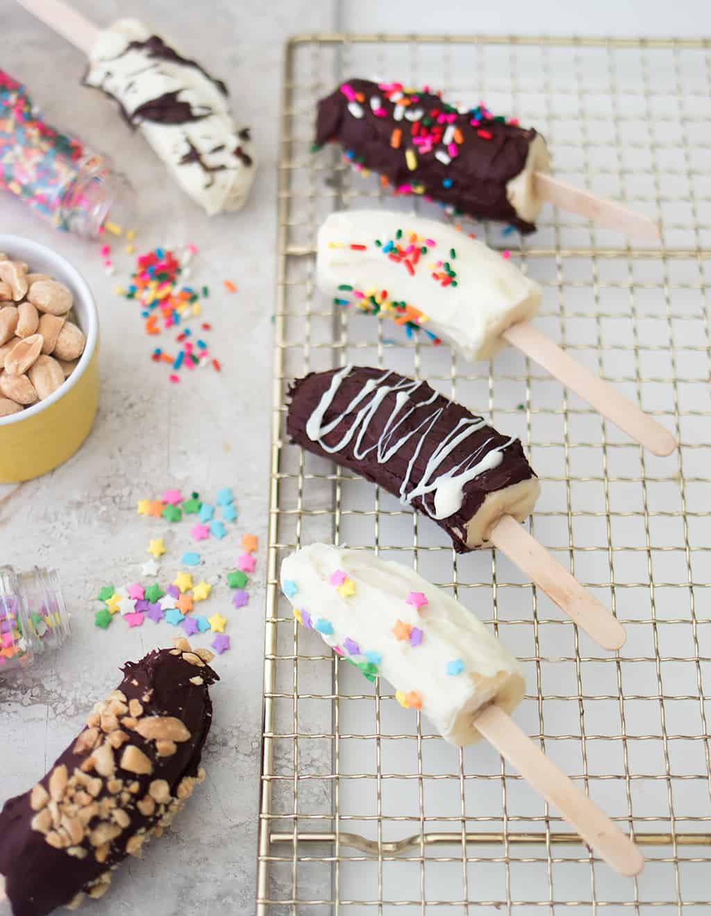 Vegan Banana Pops