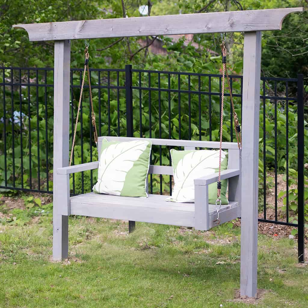How to Build a Porch Swing Stand & How to Hang a Porch Swing