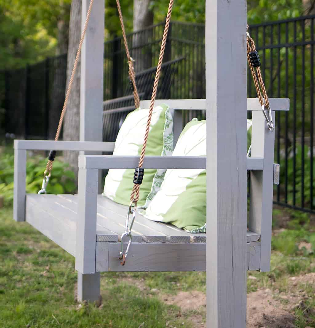 How to Build a Porch Swing Stand & How to Hang a Porch Swing