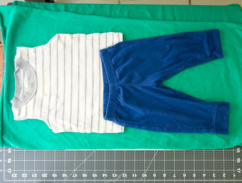 How to Sew a Baby Romper- No Pattern Necessary!