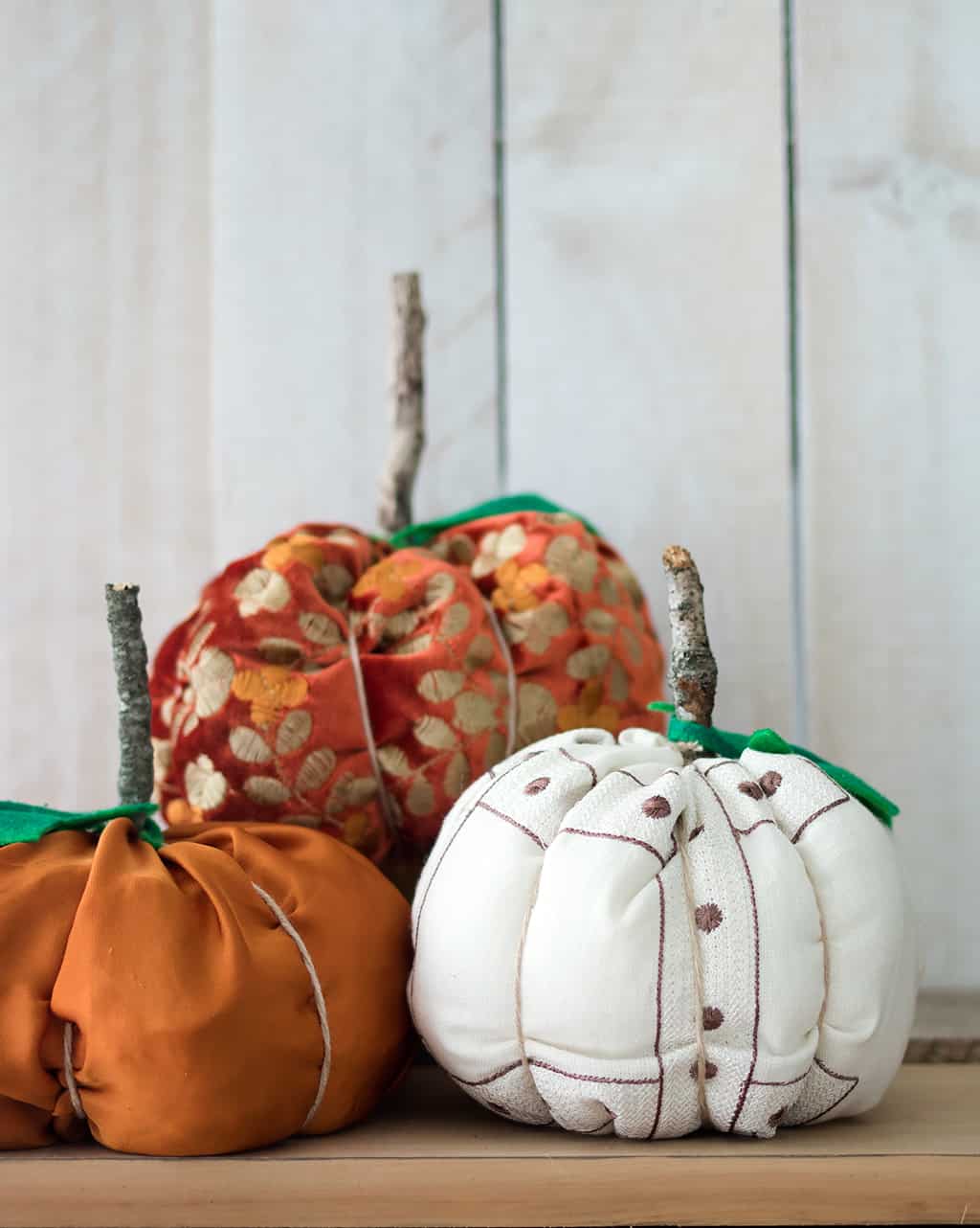 How to Sew Fabric Pumpkins- Fast & Easy!