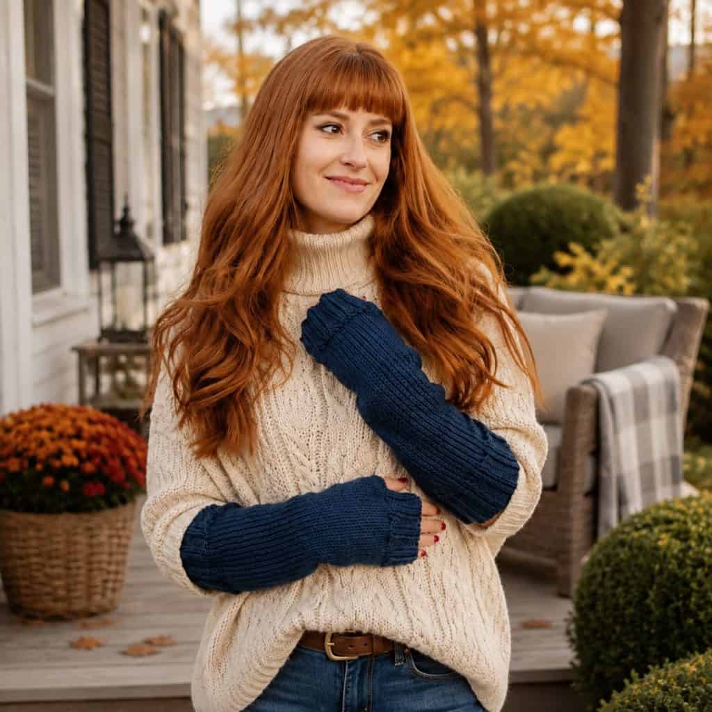 Easy Arm Warmers Knitting Pattern (Beginner-Friendly & Knit Flat)