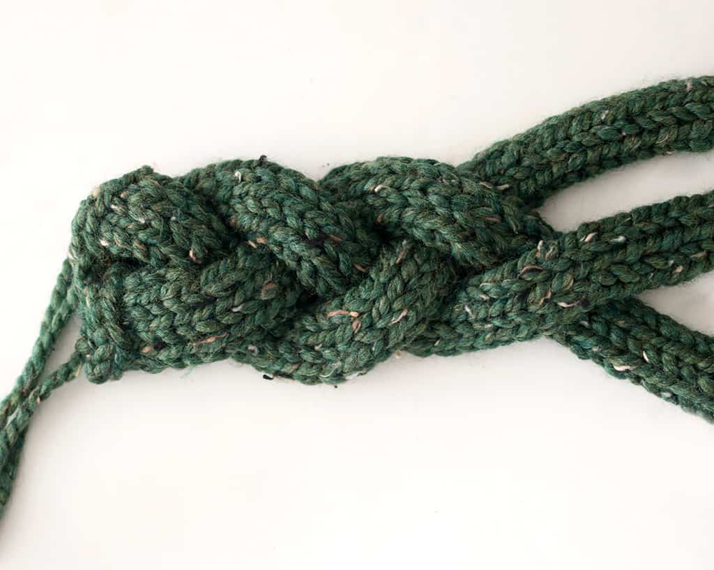 Beginner Braided Headband Knitting Pattern