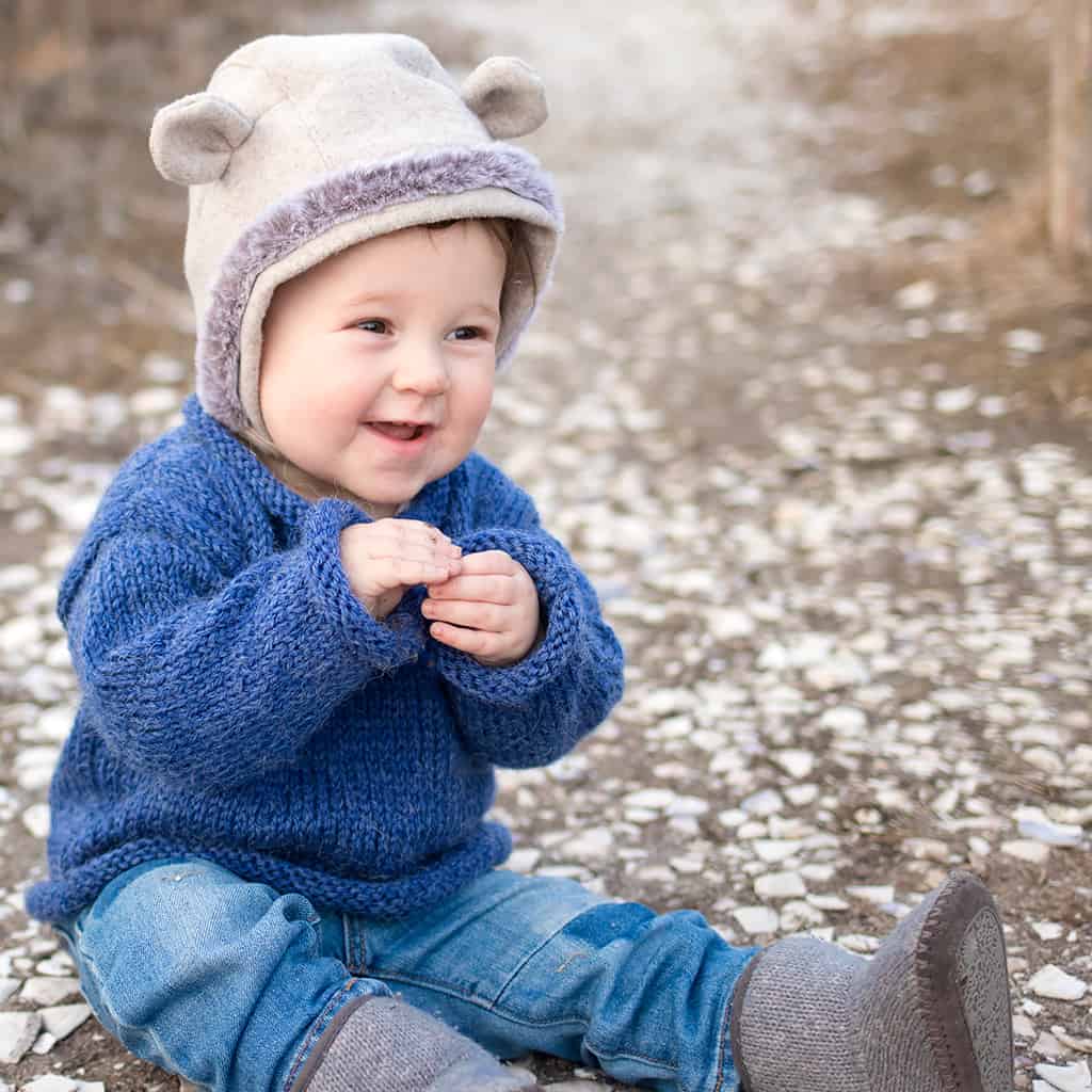Easy Baby Sweater Knitting Pattern