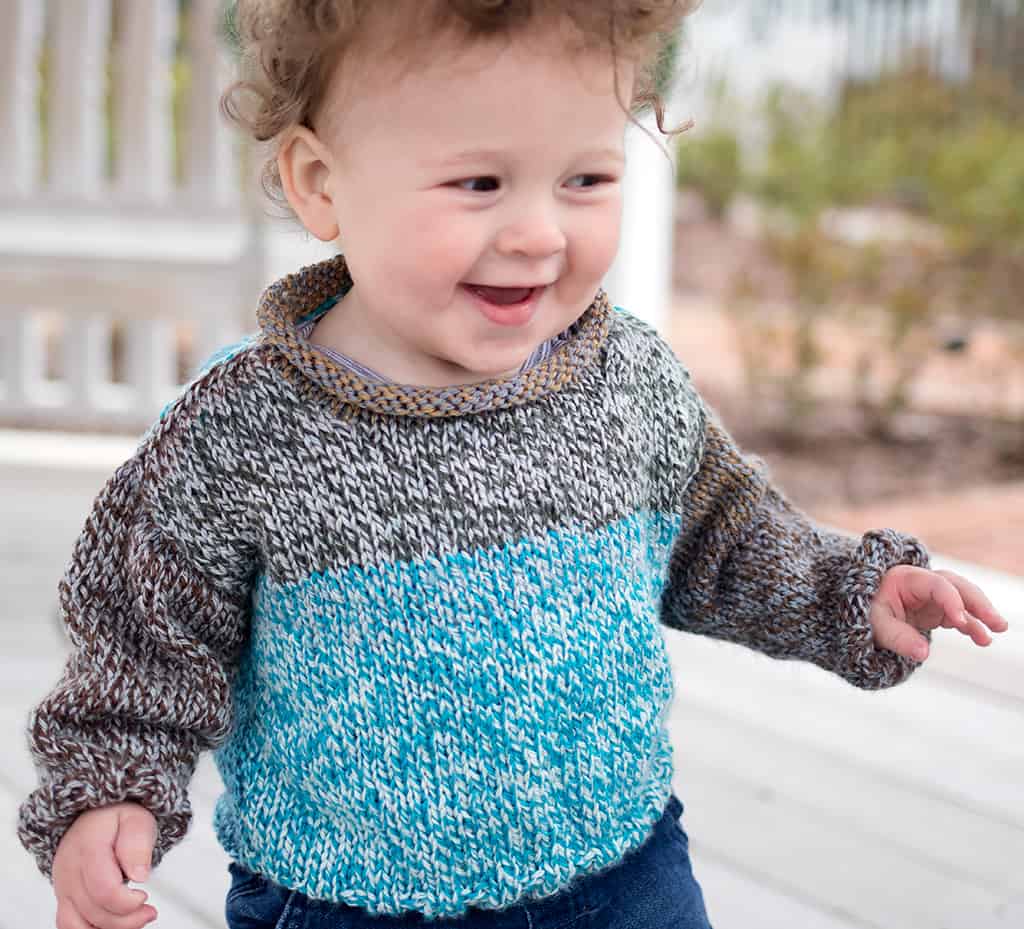Beginner Baby Sweater Knitting Pattern