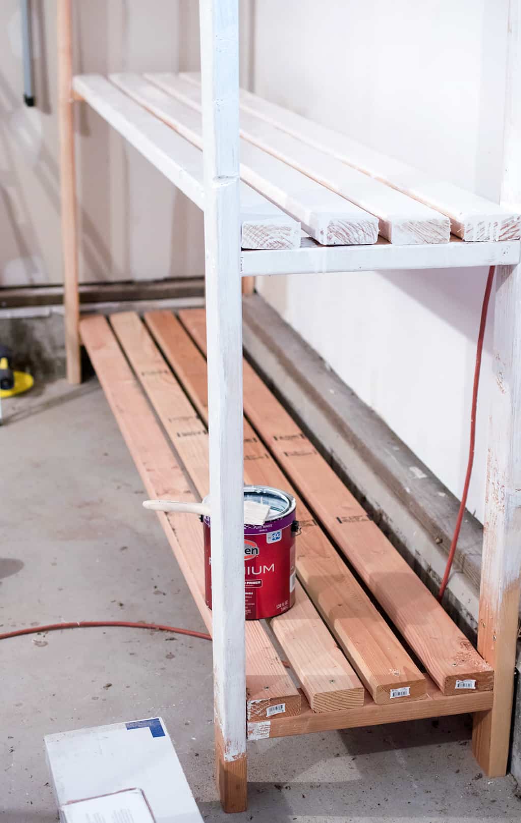 Super Easy DIY 2X4 Garage Shelving