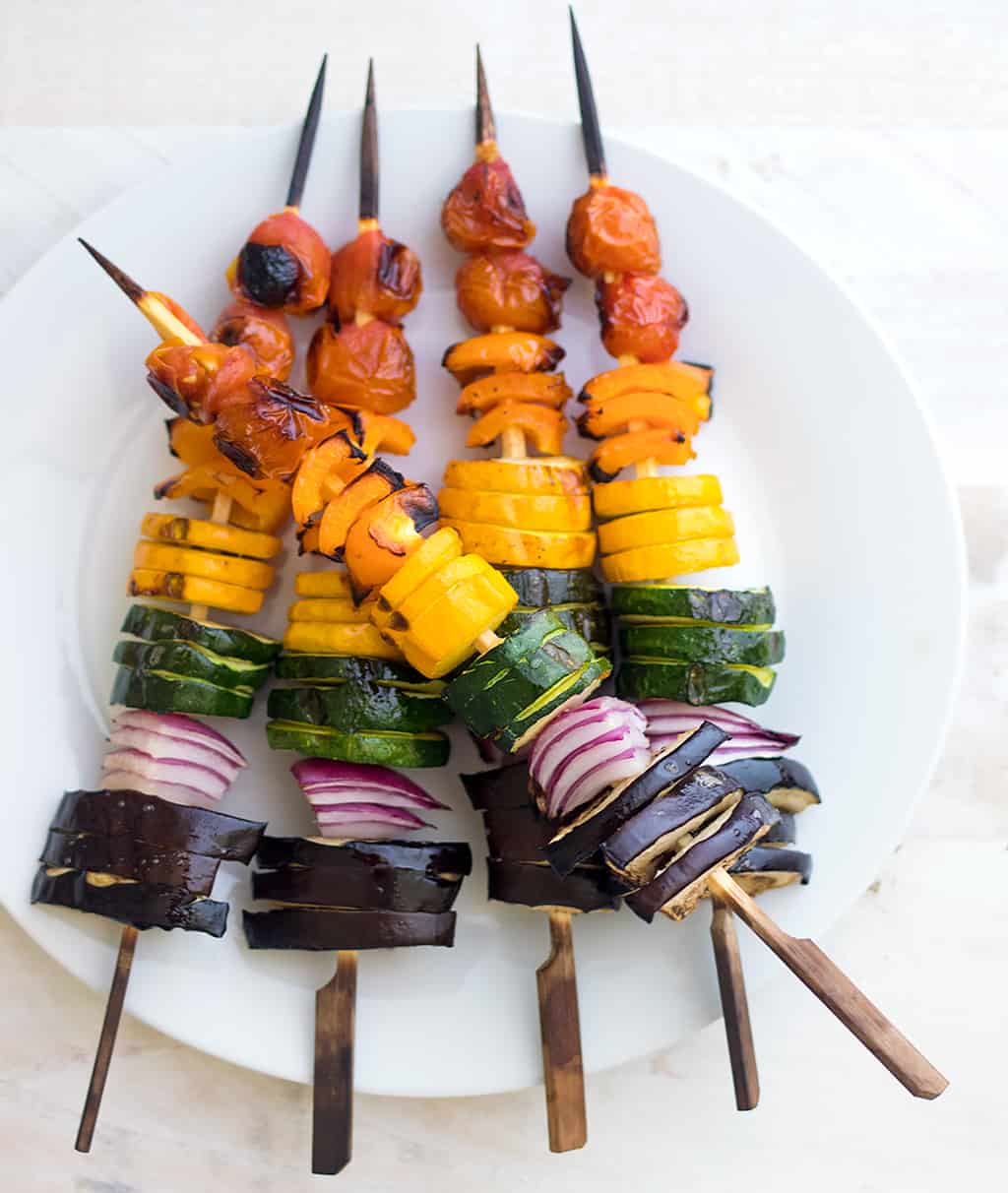 The Best Rainbow Veggie Skewers Sponsored by Wayfair