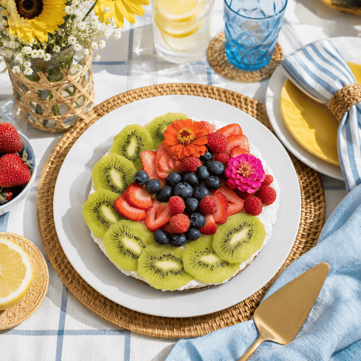 No Bake Coconut Tart (Vegan + Gluten-Free Summer Dessert)