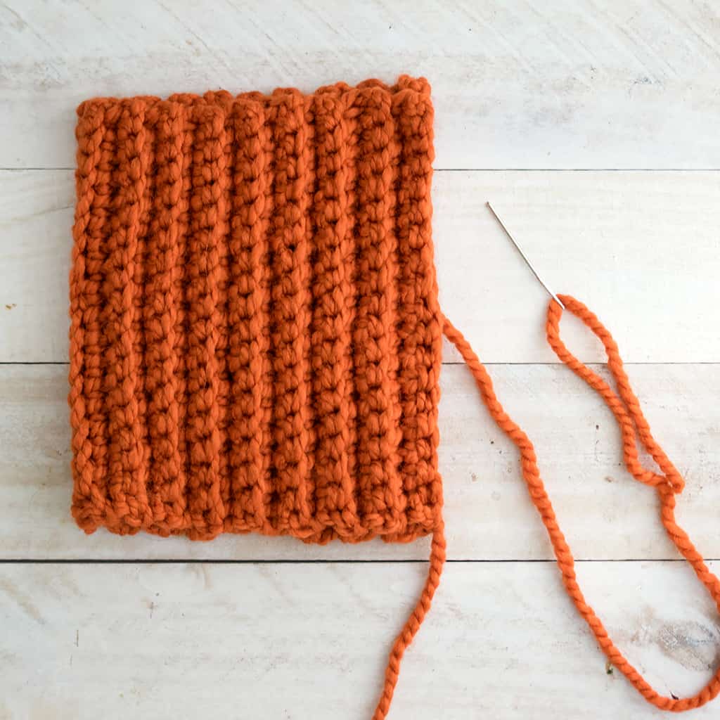 Large Pumpkin Crochet Pattern