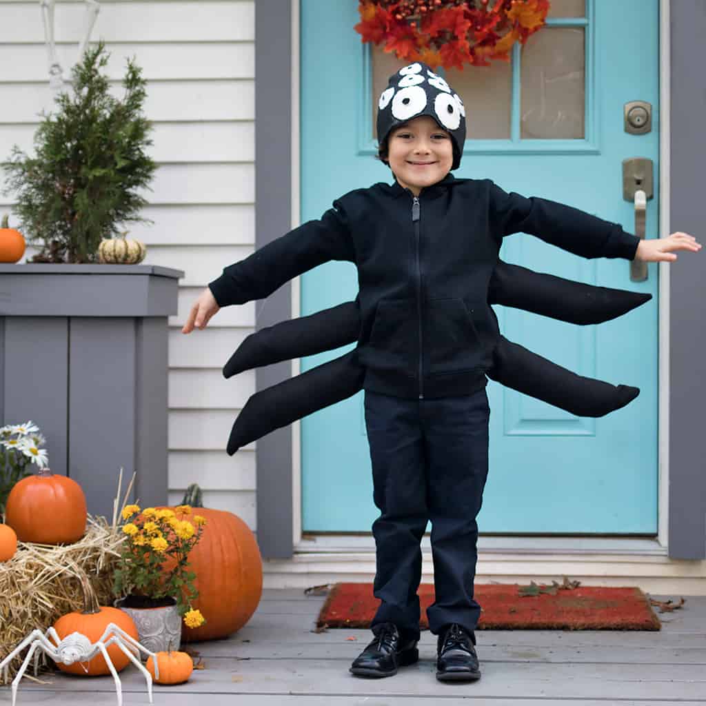 Easy DIY Spider Costume Any Size