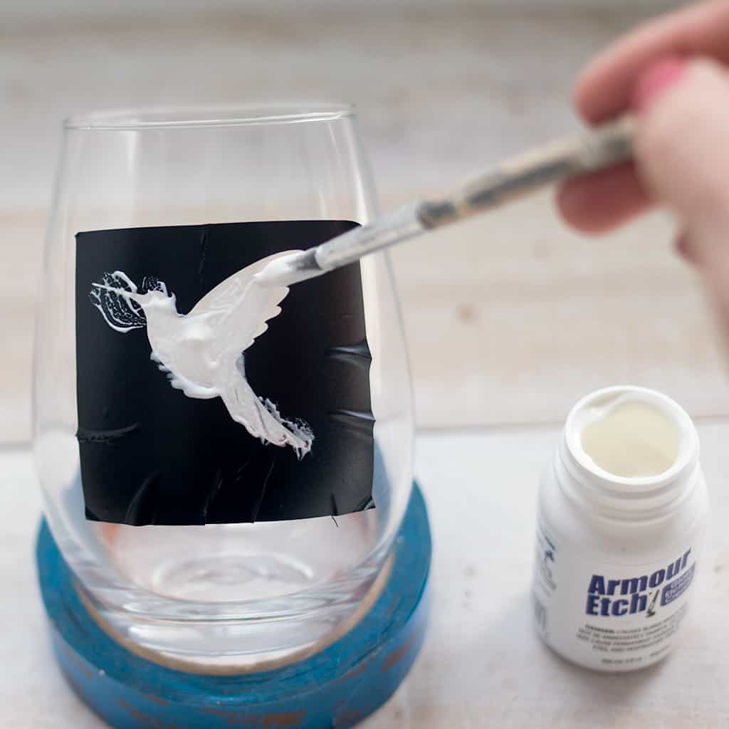 How to Make Glass Etching Stencils