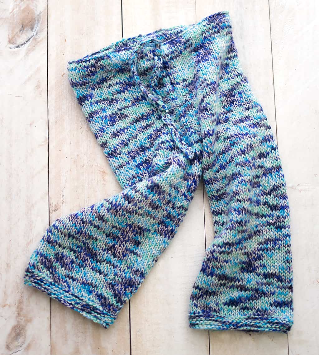 Easy Toddler Pants Knitting Pattern