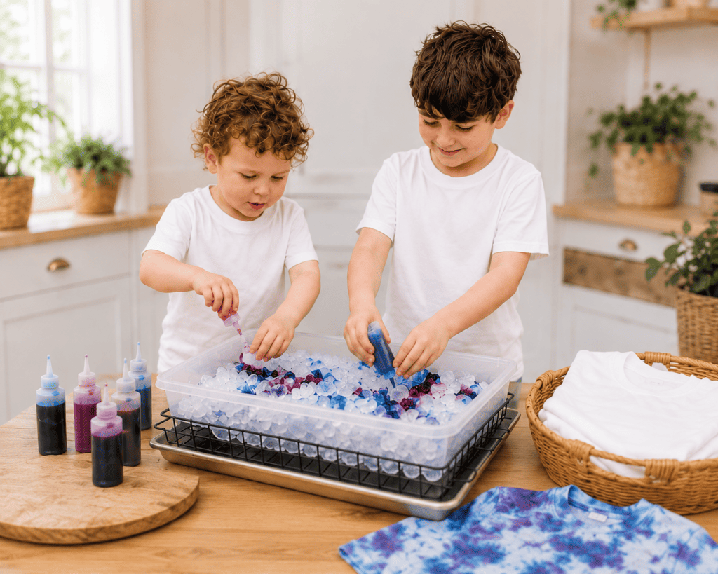 How to Ice Dye Fabric: Easy DIY Ice Dyeing Tutorial for Beginners