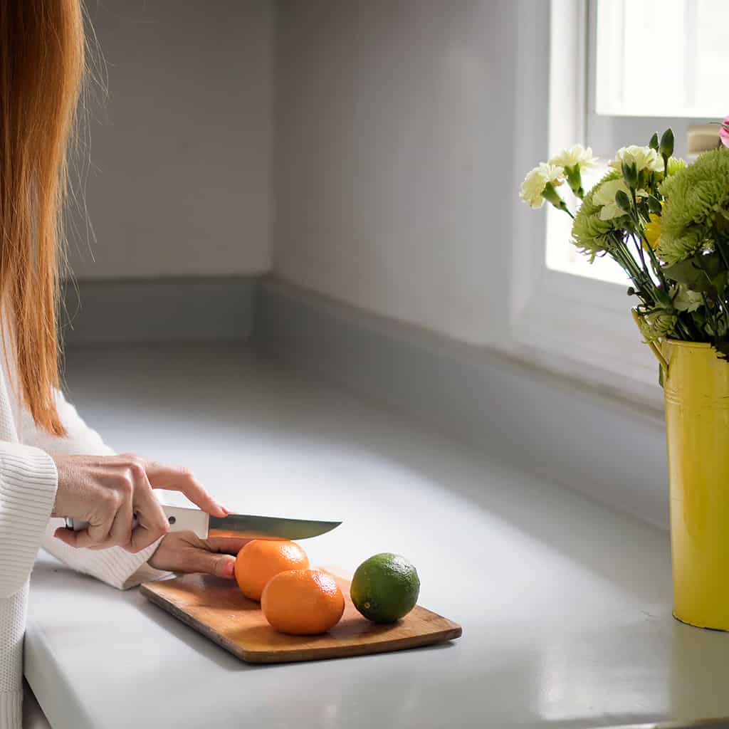 $20 Laminate Kitchen Countertop Makeover