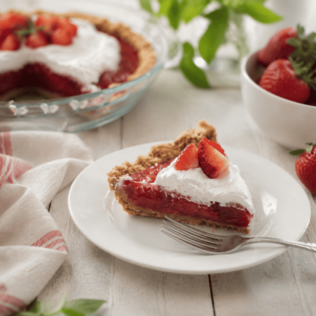 Easy Vegan Strawberry Icebox Pie (No-Bake Summer Dessert You’ll Love)