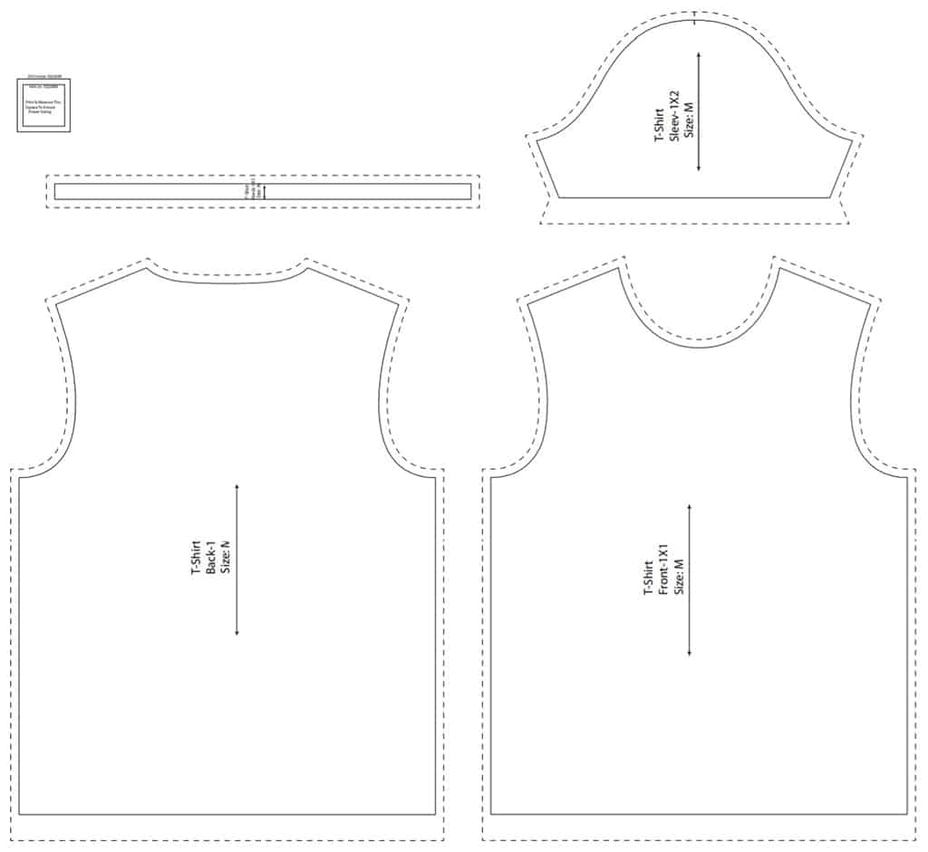 neef Montgomery steek Free T-Shirt Sewing Pattern for Boys and Girls -