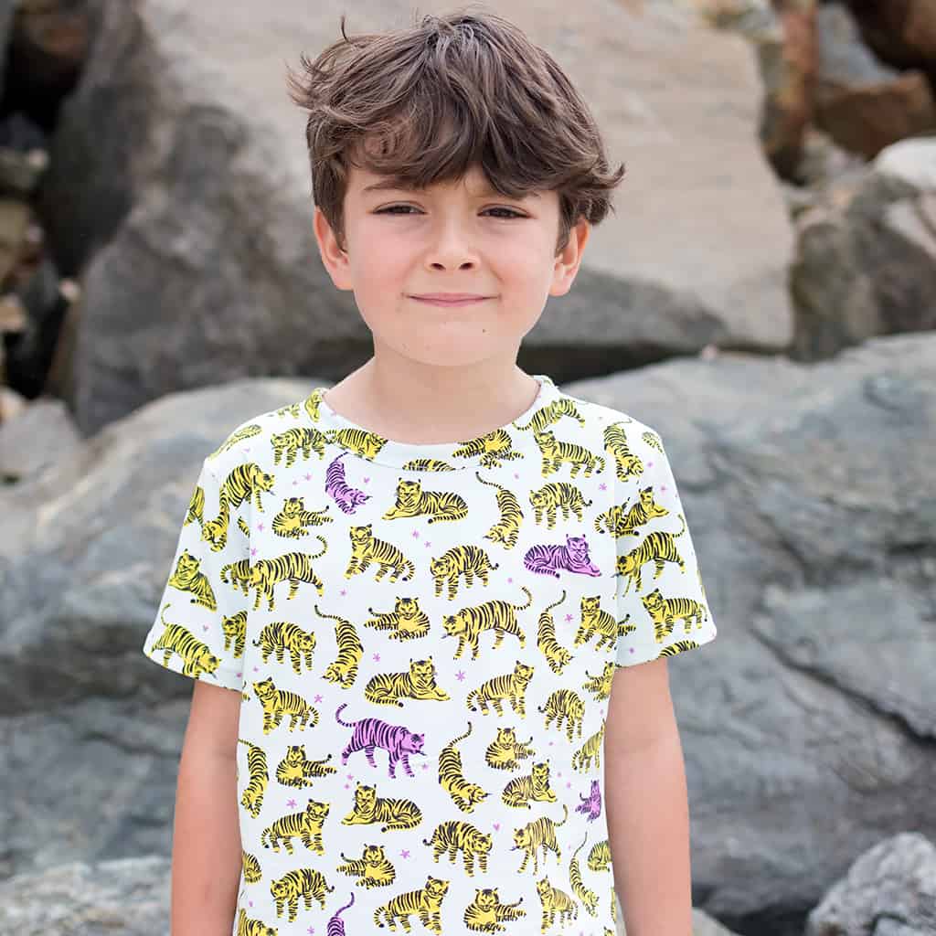 Free T-Shirt Sewing Pattern for Boys and Girls