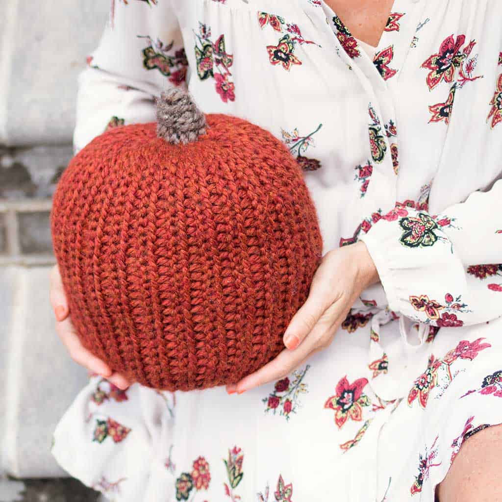 Easy Jumbo Pumpkin Crochet Pattern