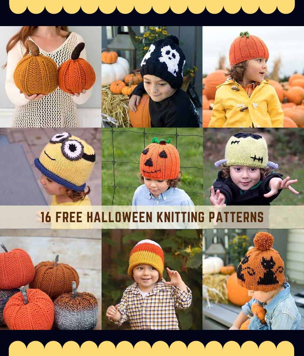 16 Free Halloween Knitting Patterns