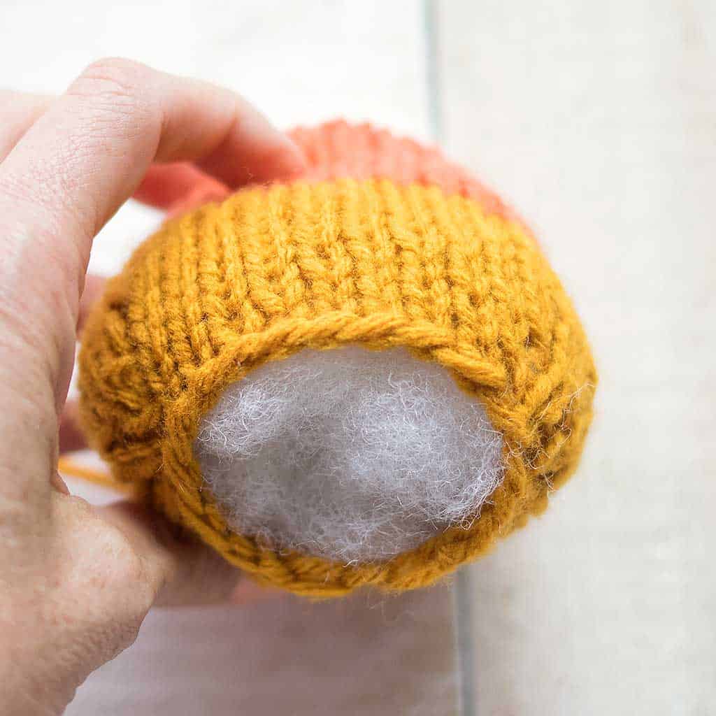 Plush Candy Corn Knitting Pattern