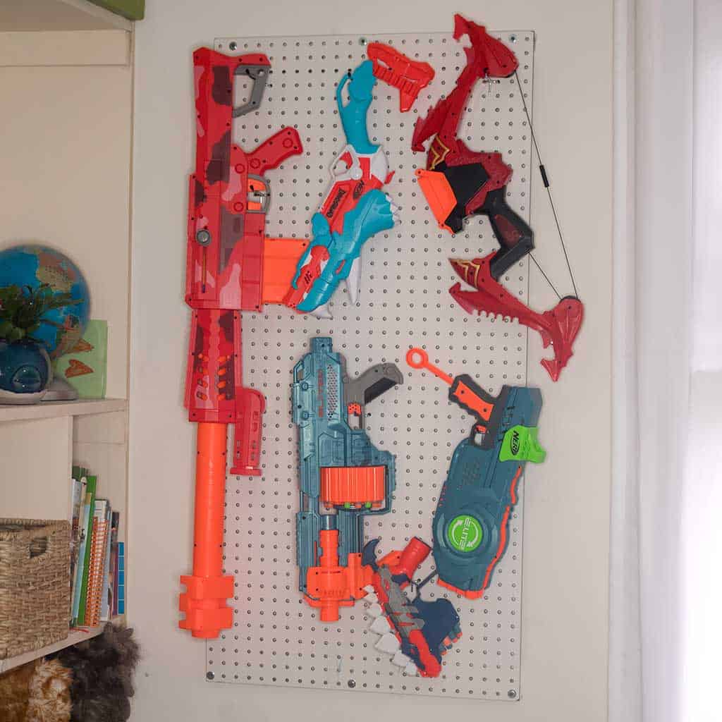 Nerf gun 2024 blaster rack