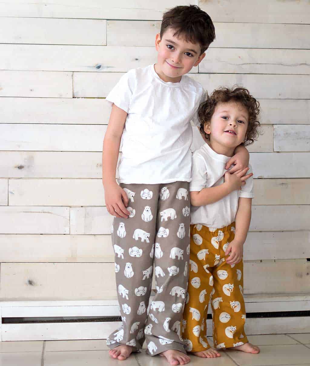 Easy DIY Pajama Pants [No Pattern Needed] – Mary Martha Mama