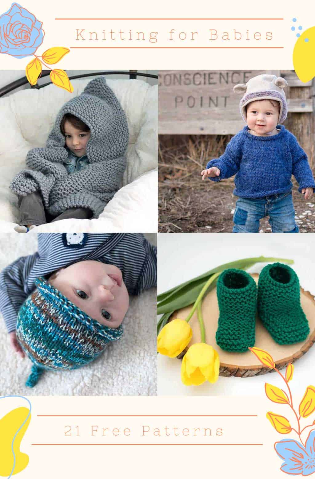 21 Free Knitting Patterns for Babies
