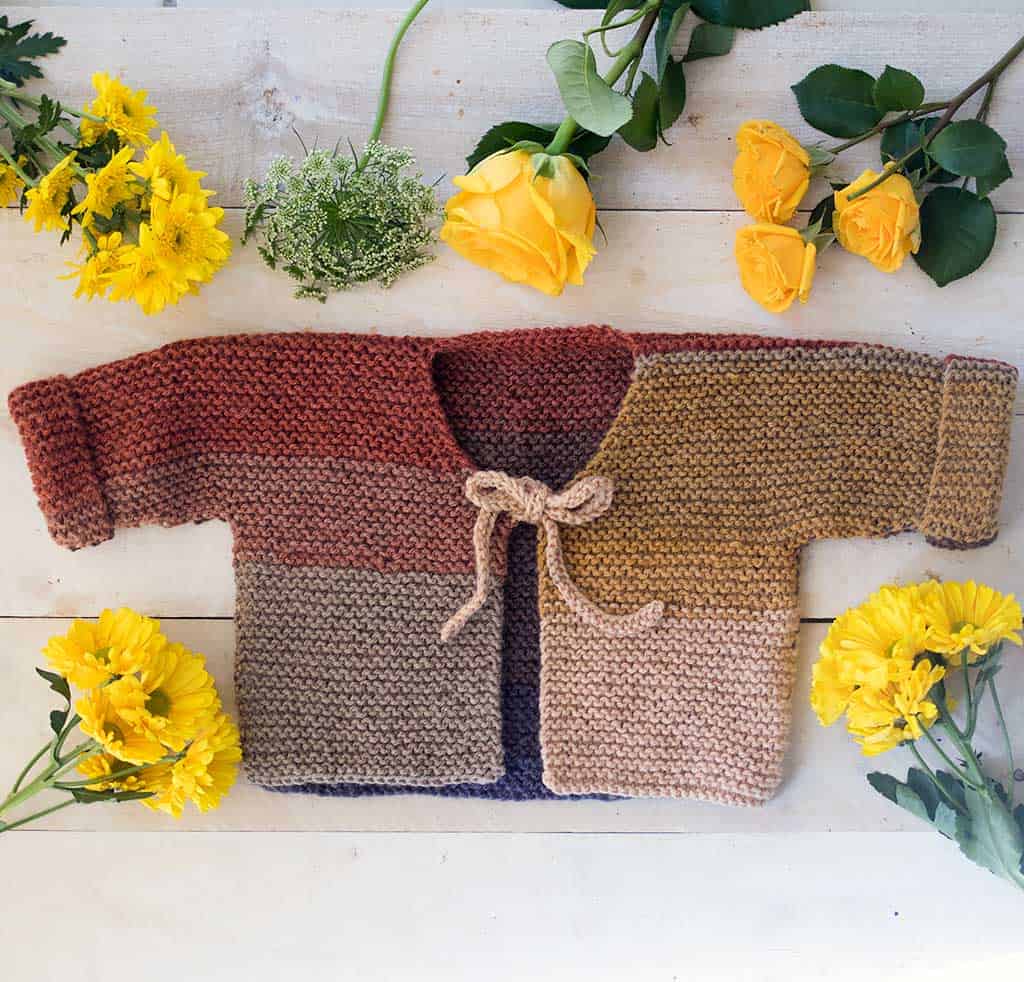 Beginner Baby Cardigan Knitting Pattern