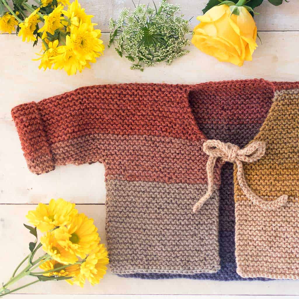 Beginner Baby Cardigan Knitting Pattern