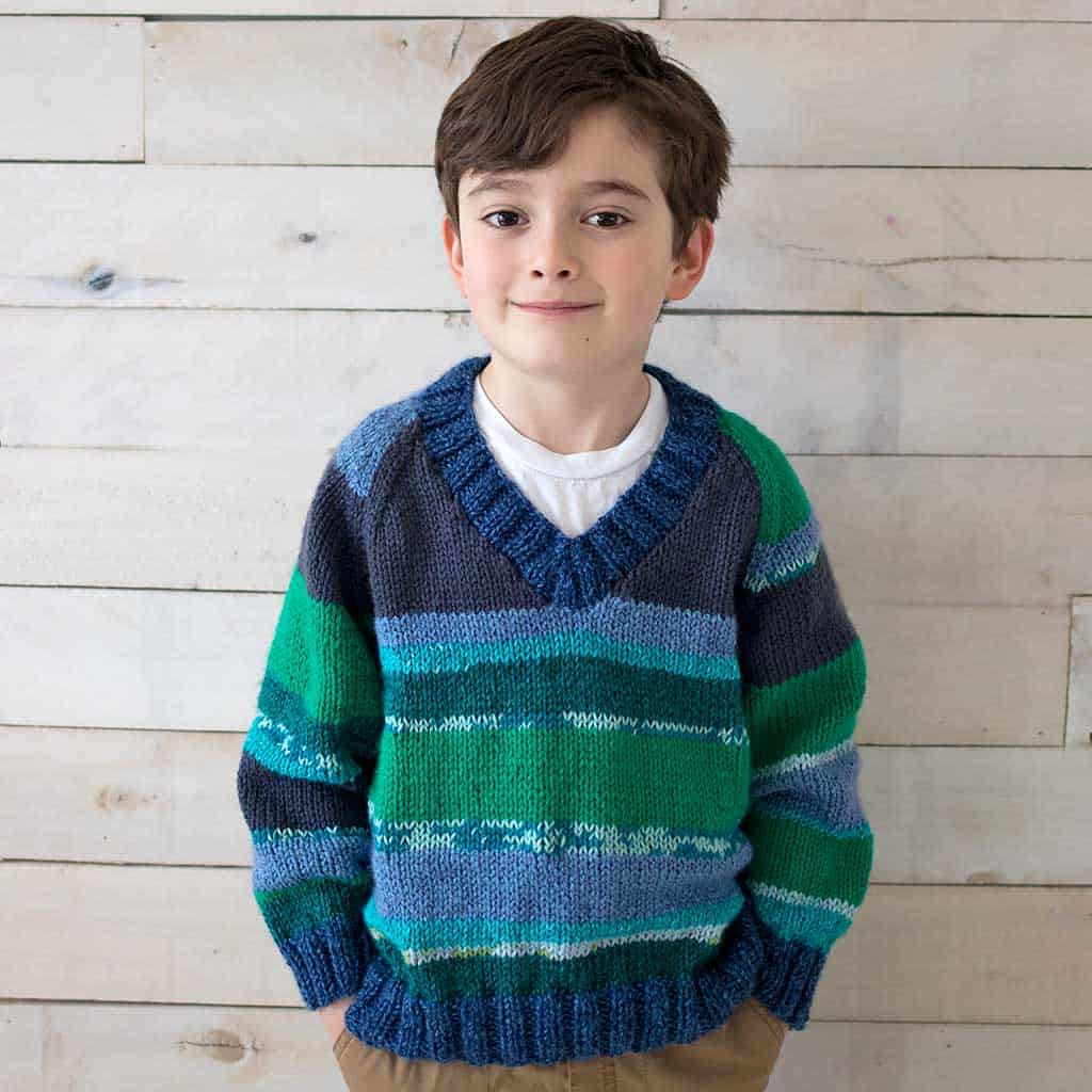 17 Free Sweater Knitting Patterns
