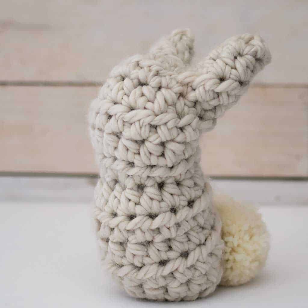 One Square Stuffed Bunny Crochet Pattern