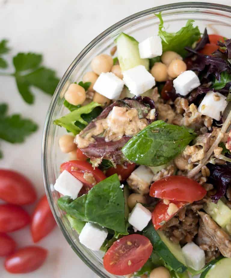 Easy Vegan Farro Salad