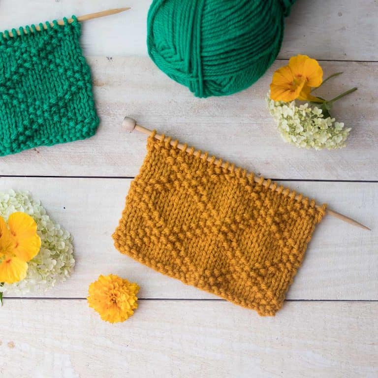 How to Knit the King Charles Brocade Stitch