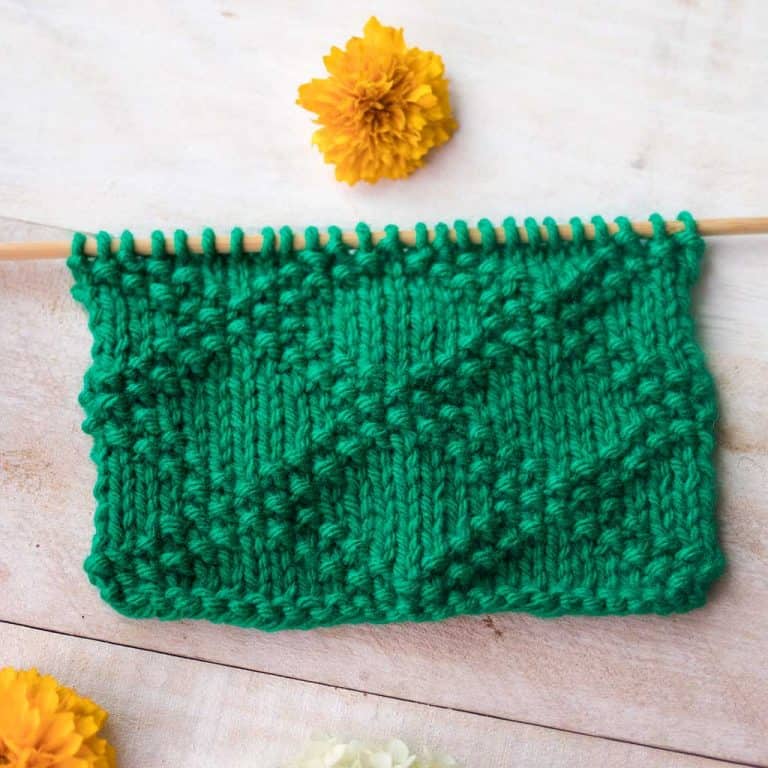 How to Knit the King Charles Brocade Stitch