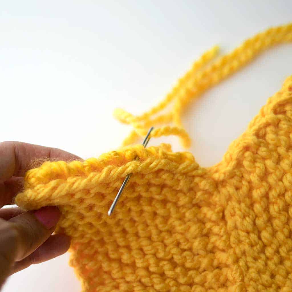 Flat Knit Plush Starfish Knitting Pattern