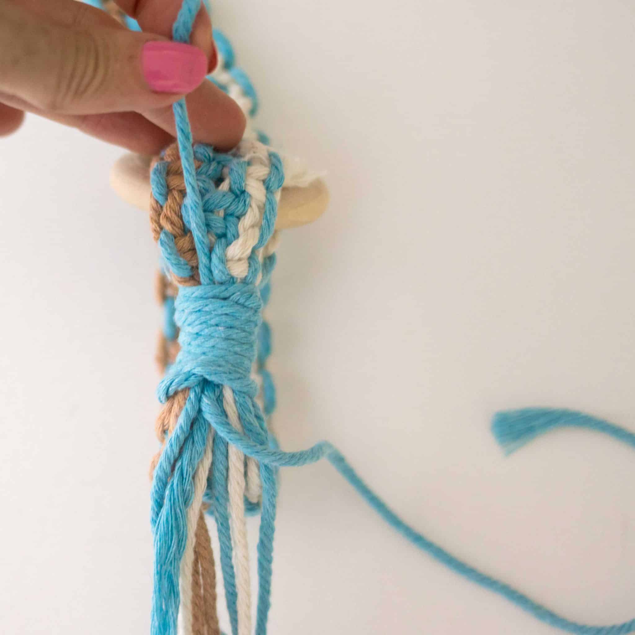 How to Make a Macrame Yoga Mat Strap