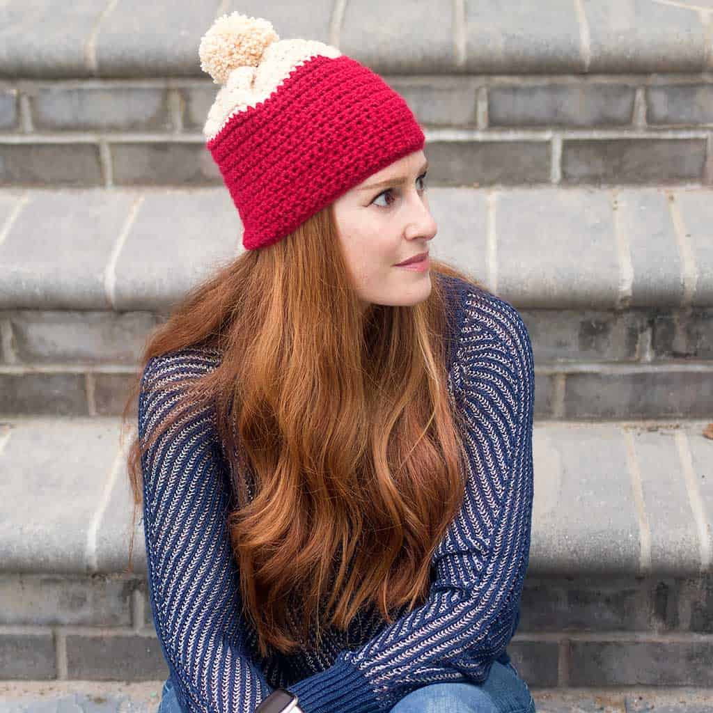 Super Easy Crochet Hat Pattern