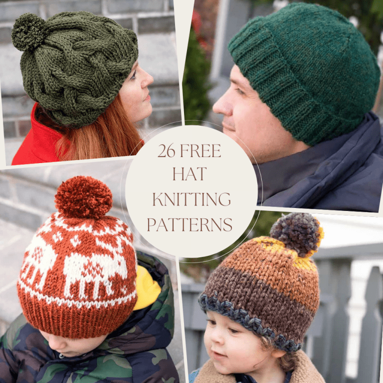 26 Free Hat Knitting Patterns