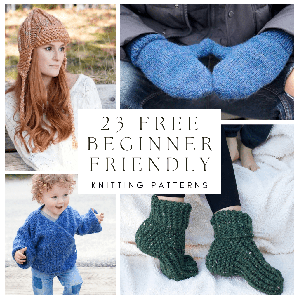 23 Beginner Friendly Knitting Patterns