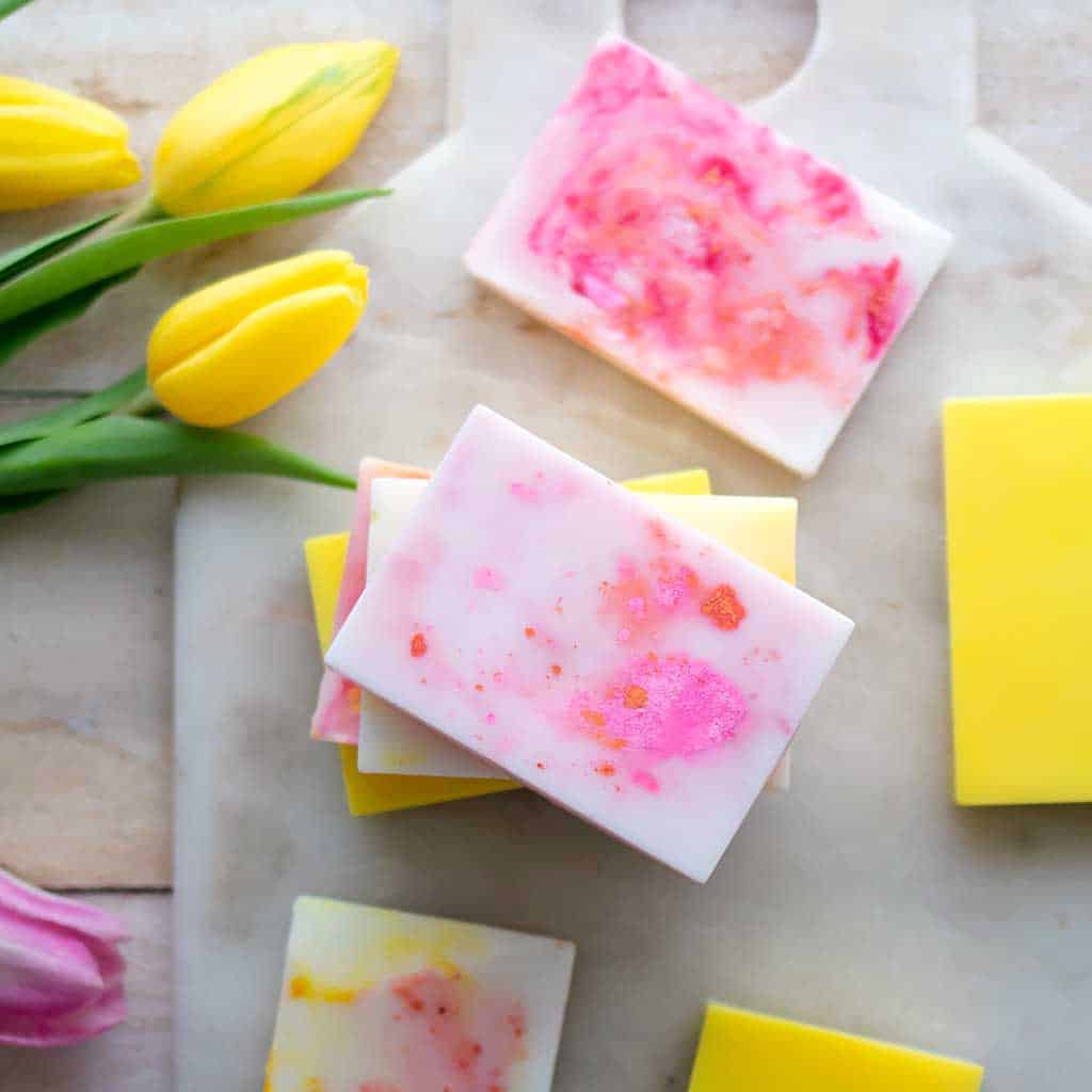 Learn How to Swirl Melt and Pour Soap - Simple Life Mom