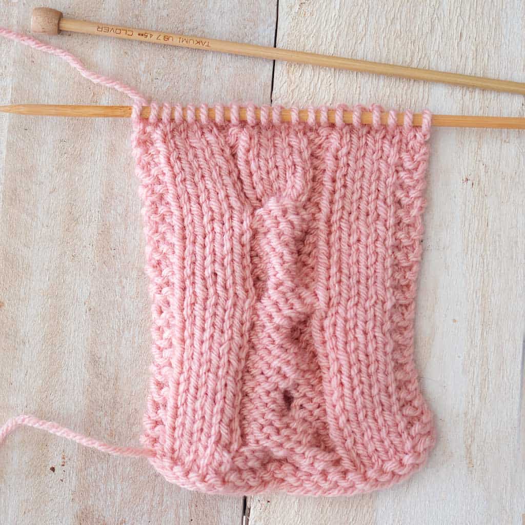 Bunny Cable Knitting Pattern