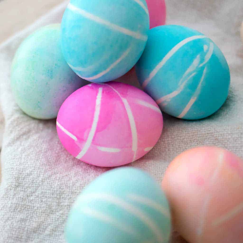 How to Make Volcano Easter Eggs