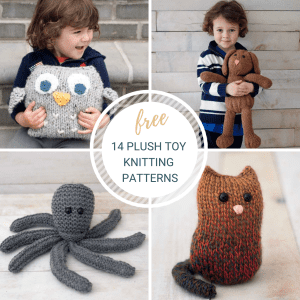 14 Free Plush Toy Knitting Patterns